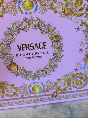 Versace Bright Crystal Box in Pink and Gold
